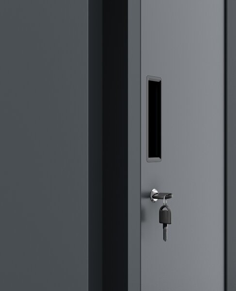 Kovová pracovní skříňka KACPER II 1 Plus 300 x 1800 x 500 mm