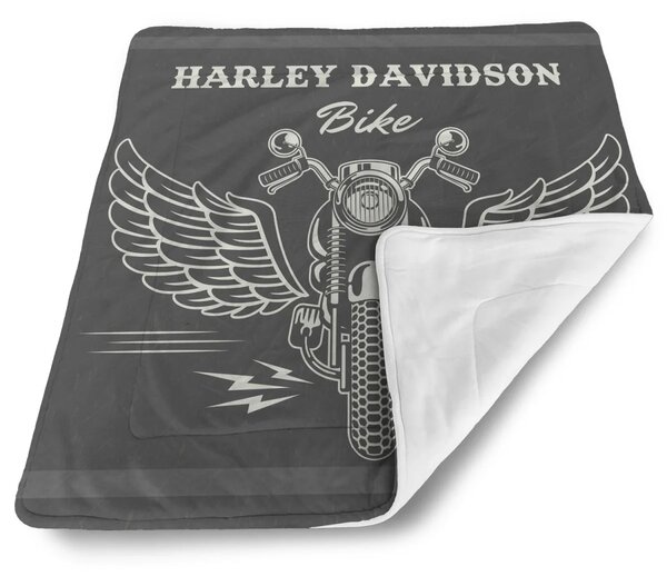 Sablio Deka pro miminko Harley-Davidson S křídly - 80x100 cm