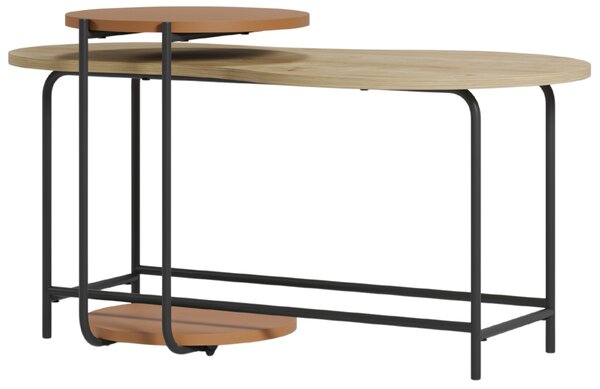 Marckeric Červený set dvou lakovaných konferenčních stolků Rosie 102x58 / 40 cm