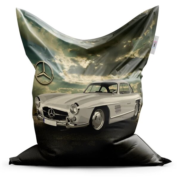 Sablio Sedací vak Mercedes-Benz 300 SL Na silnici - 150x100 cm
