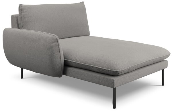 -25 % Dny MOMENTI– Cosmopolitan Design Šedá bouclé lenoška Vienna 170 cm, levá
