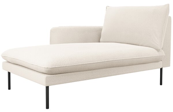 -25 % Dny MOMENTI– Cosmopolitan Design Béžová bouclé lenoška Vienna 170 cm, levá
