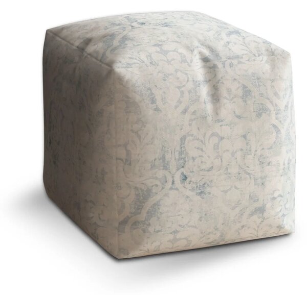 Sablio Taburet Cube Vintage patina - 50x50x50 cm