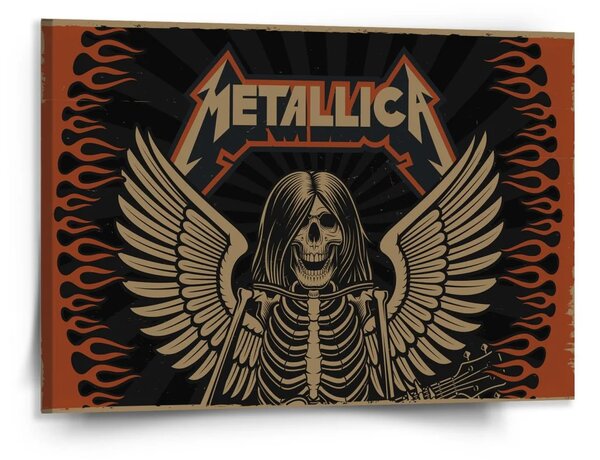 Sablio Obraz METALLICA Padlý anděl - 150x110 cm