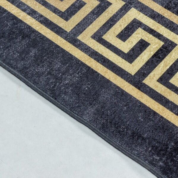 Antracitový pratelný koberec 120x170 cm Fiesta – Ayyildiz Carpets