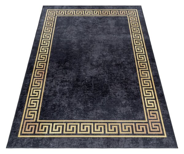 Antracitový pratelný koberec 120x170 cm Fiesta – Ayyildiz Carpets