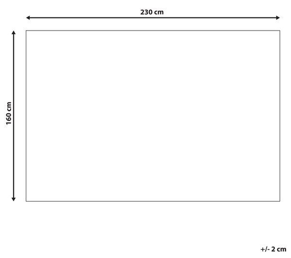 Koberec ANTERO Taupe 160 x 230 cm