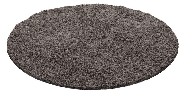 Hnědý kulatý koberec ø 80 cm Life – Ayyildiz Carpets