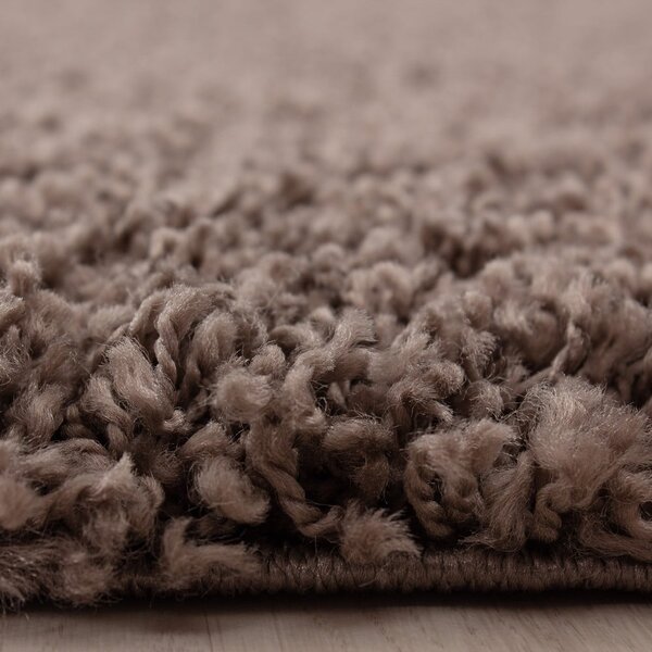 Hnědý kulatý koberec ø 80 cm Life – Ayyildiz Carpets