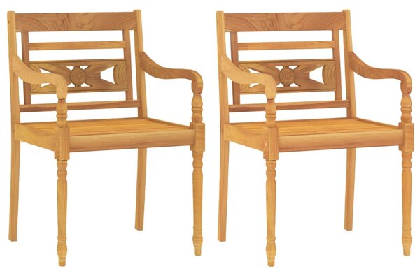 3dílný zahradní jídelní set masivní teakové dřevo