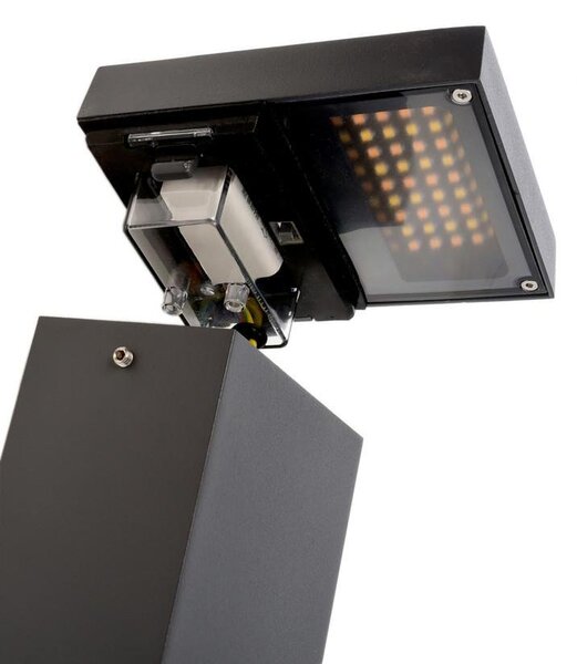 IMPR 733071 Deko-Light sloupek se zásuvkami Lerna 600 7,4W 3000/4000K 237lm 120mm tmavěšedá IP65 - DEKOLIGHT