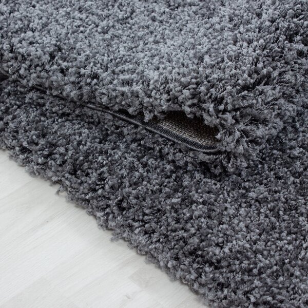Tmavě šedý běhoun 80x250 cm Life – Ayyildiz Carpets