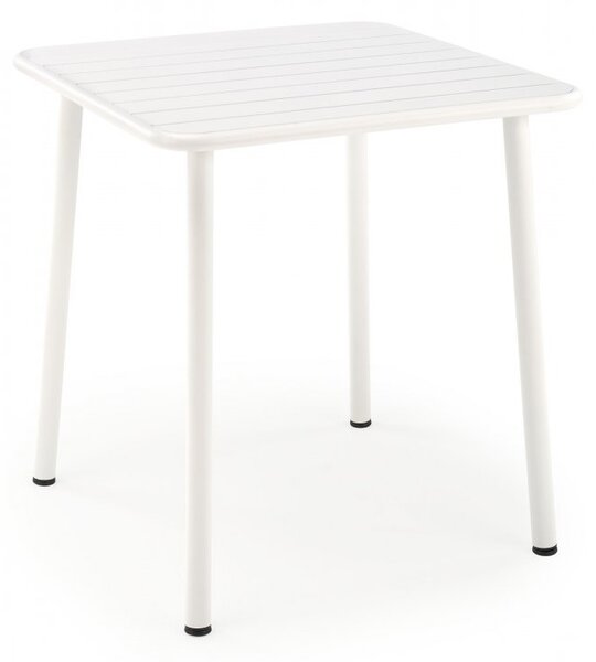 Halmar Zahradní stůl BOSCO 70x70 bílý