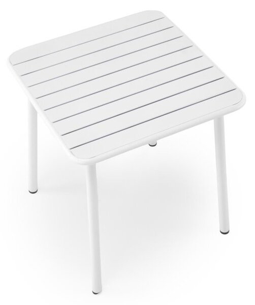 Halmar Zahradní stůl BOSCO 70x70 bílý