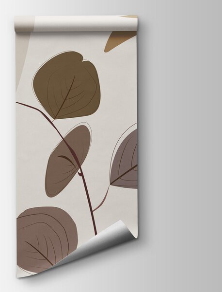 Fototapeta Abstraktní motiv listů inspirovaný přírodou, Abstraktní fototapety, Populární fototapety, w03857 - Tapeko.co.cz