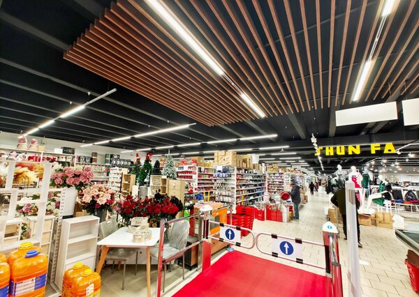 IMPR 707153 Deko-Light 3-fázové svítidlo, lineární 100, 28 W, 4000 K, 220-240V bílá RAL 9016 1087 mm