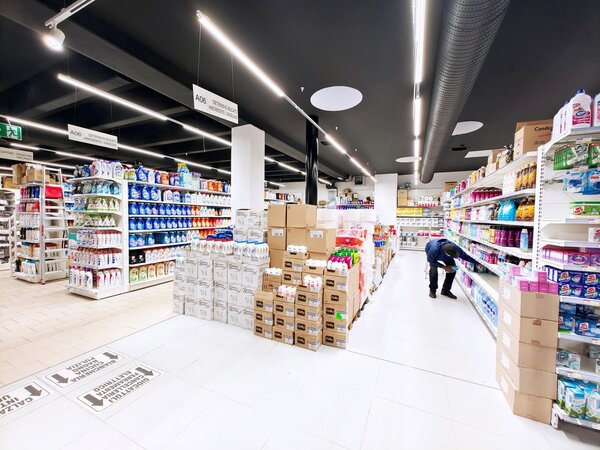 IMPR 707153 Deko-Light 3-fázové svítidlo, lineární 100, 28 W, 4000 K, 220-240V bílá RAL 9016 1087 mm