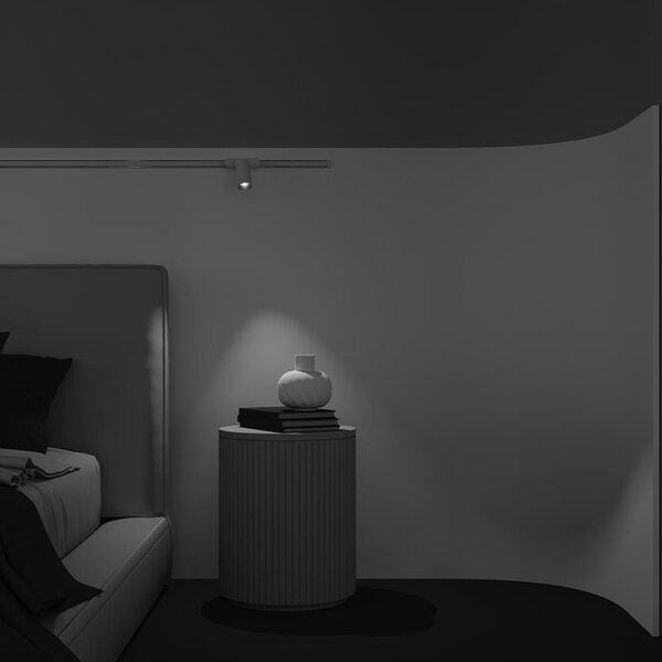 Svítidlo pro kolejnicový systém Focus LED Magnetic track system Radity 3000K 12W 36d TR103-1-12W3K-M-W - MAYTONI