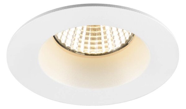 LA 1007346 NEW TRIA® 68 kroužek pro vestavbu do stropu, D: 8,2 H: 3,4 cm, IP 65, bílá - BIG WHITE (SLV)