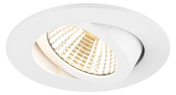 LA 1007389 NEW TRIA® 68 stropní vestavné svítidlo, 3000K, 38°, IP 20, kulaté, bílá - BIG WHITE (SLV)