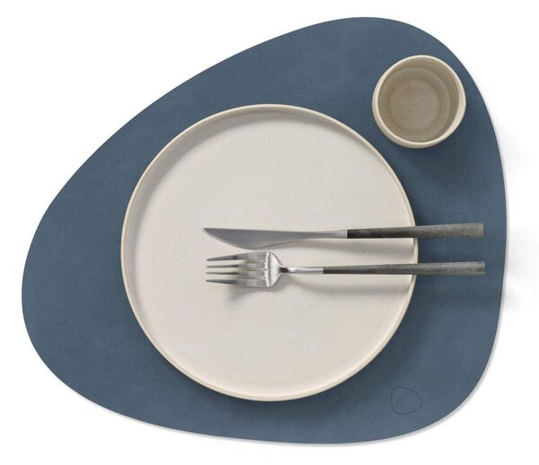 Lind DNA Prostírání Curve Nupo L, dark blue