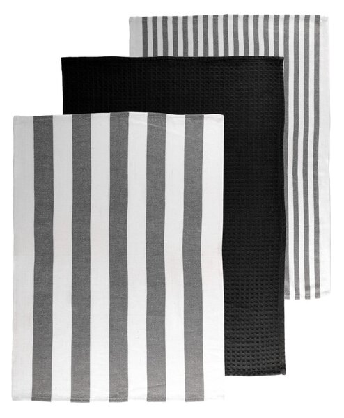 Bavlněné utěrky v sadě 3 ks 51x74 cm Marra – Tiseco Home Studio
