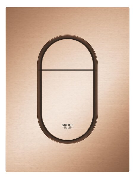 Grohe Arena Cosmopolitan S splachovací tlačítko pro WC Brushed Warm Sunset 37624DL0