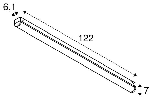 LA 1007506 INDUSTRY BATTEN V 1200 18/32W 830/840/857 - BIG WHITE (SLV)