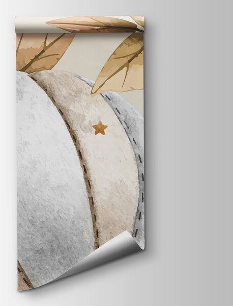 Fototapeta Motiv horkovzdušných balónů a stromů, Fototapety s balónky, Populární fototapety, w03914 - Tapeko.co.cz