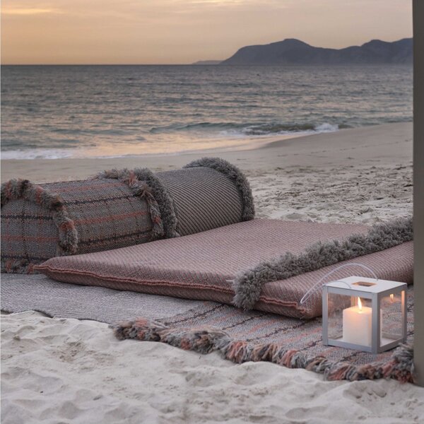 Gan designové zahradní polštáře Garden Layers Big Cushion Terracotta
