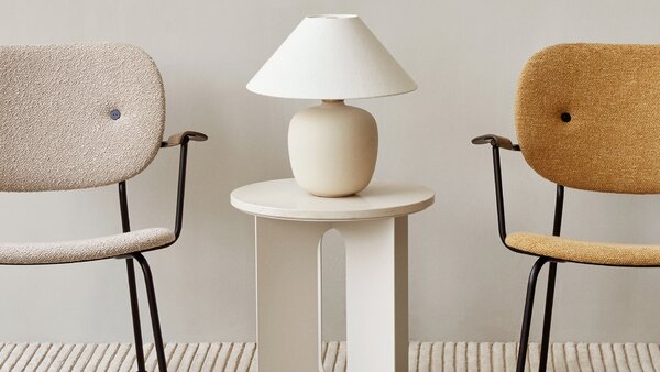 Audo Copenhagen designové odkládací stolky Androgyne Side Table (průměr 40 cm)