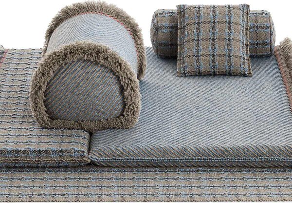 Gan designové zahradní polštáře Garden Layers Big Cushion Terracotta
