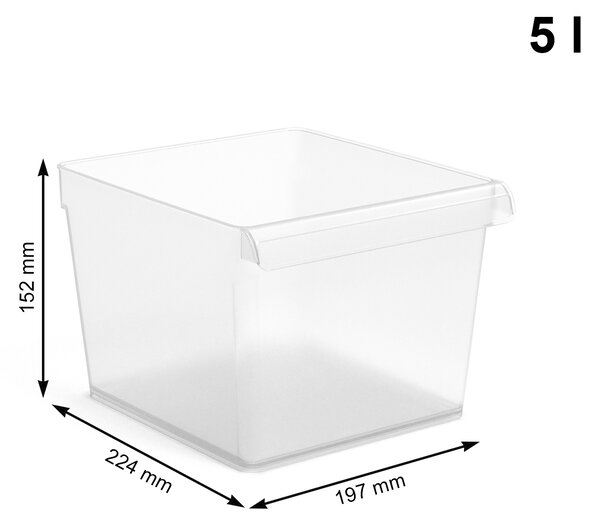 Rotho Organizér do lednice (vestavěné) LOFT FRIDGE - 22x20x15cm