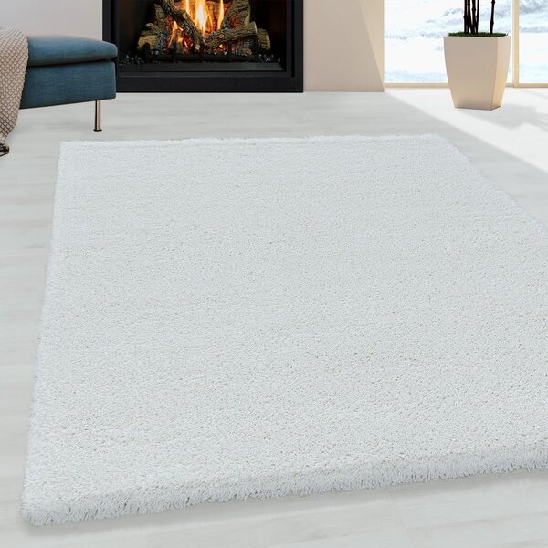 Bílý koberec 60x110 cm Fluffy – Ayyildiz Carpets