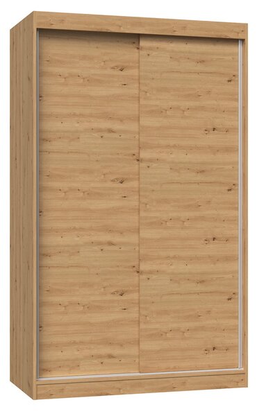 Šatní skříň s posuvnými dveřmi Igatossa 120 A (dub artisan)