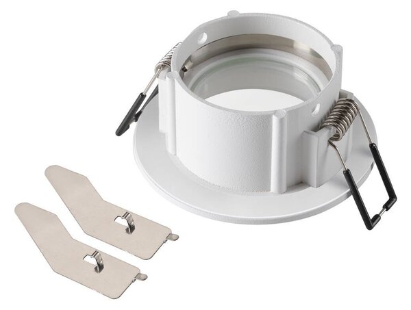 LA 1007346 NEW TRIA® 68 kroužek pro vestavbu do stropu, D: 8,2 H: 3,4 cm, IP 65, bílá - BIG WHITE (SLV)