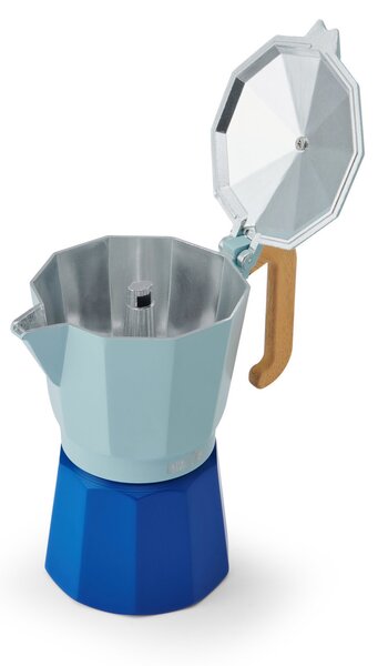 La Cafetière Venice moka konvička 6 šálků 290 ml modrá | Konvice na espresso a moka kávu LCVEN6CP2TSKY