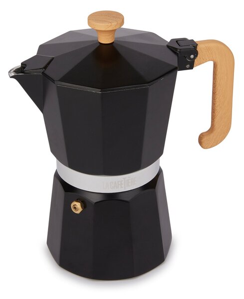 La Cafetière Venice moka konvička 6 šálků 290 ml černá | Konvice na espresso a moka kávu LCVEN6CPBLKW