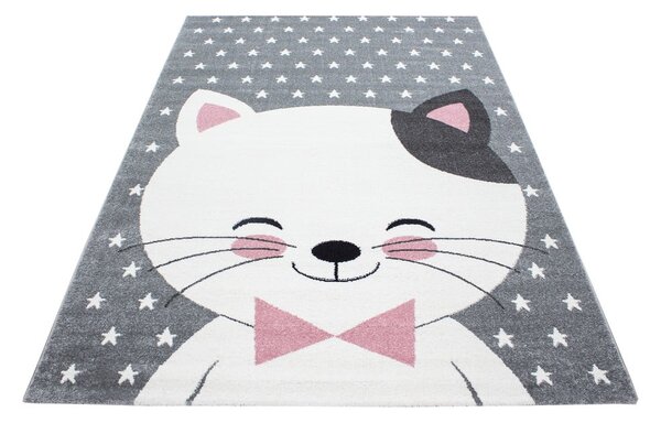 Růžovo-šedý dětský koberec 80x150 cm Kids – Ayyildiz Carpets