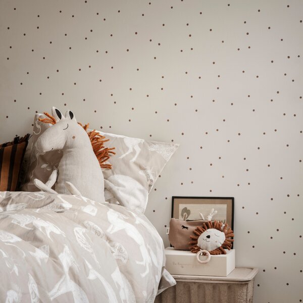 FERM LIVING Tapeta Dot, Off-White