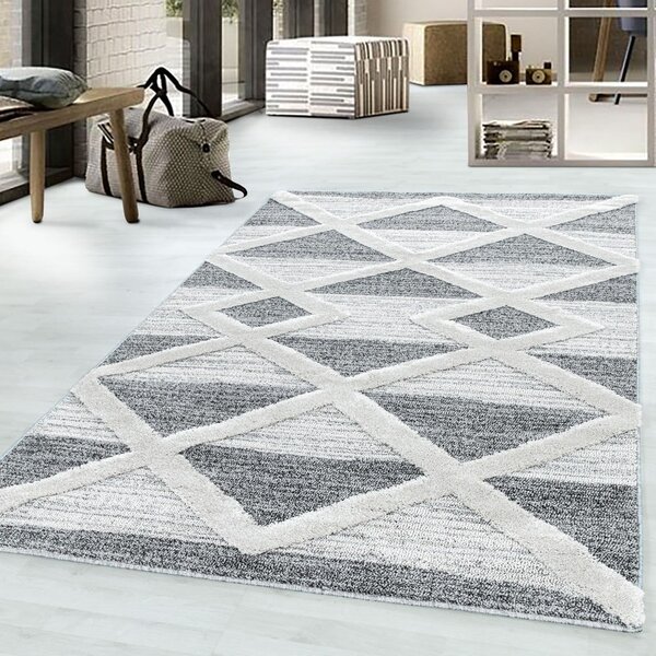 Šedý koberec 60x110 cm Pisa – Ayyildiz Carpets