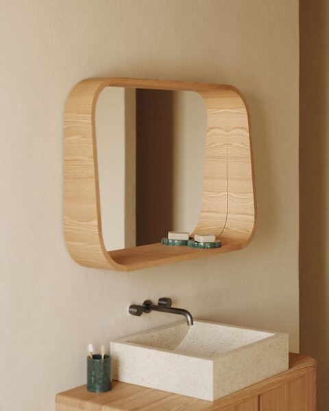 Nástěnné zrcadlo 90x60 cm Salaya – Kave Home