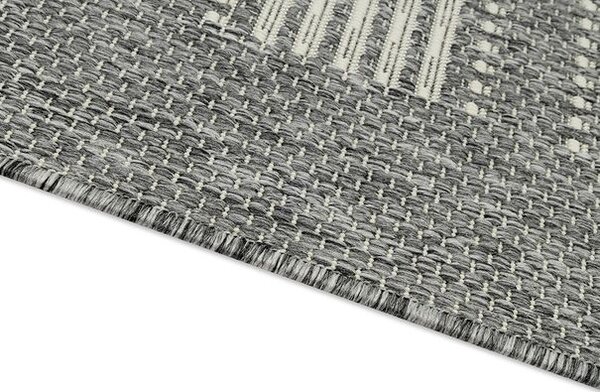 Breno Kusový koberec CASA 601 silver, 120x170 cm, Stříbrná/Šedá