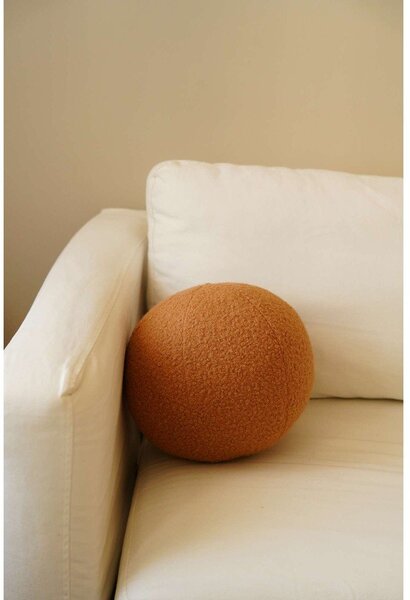 Dekorační polštář z materiálu bouclé ø 20 cm Top – Mioli Decor