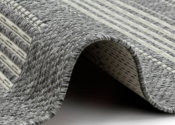 Breno Kusový koberec CASA 601 silver, 120x170 cm, Stříbrná/Šedá