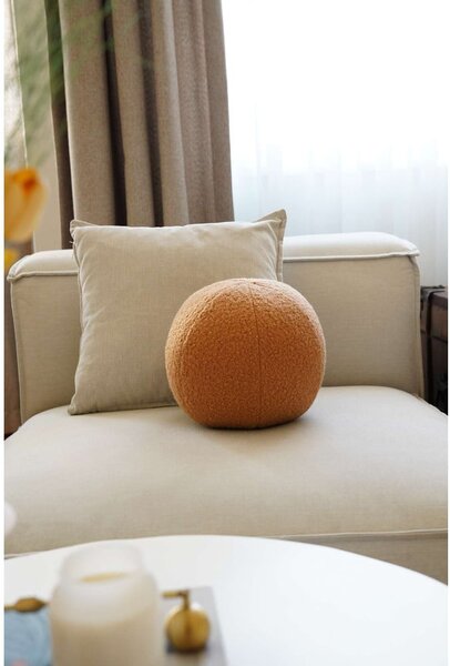Dekorační polštář z materiálu bouclé ø 20 cm Top – Mioli Decor