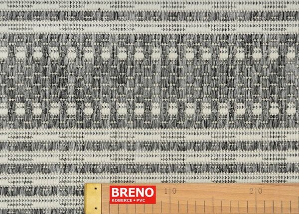 Breno Kusový koberec CASA 601 silver, 120x170 cm, Stříbrná/Šedá
