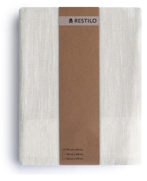 Krémový závěs 140x270 cm Valeta – Restilo