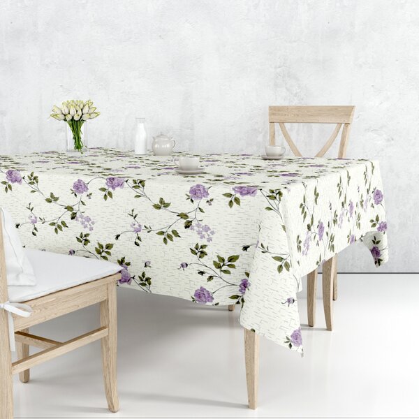 Ubrus PVC Mirabella 6980G - Květiny 140cm x 20m