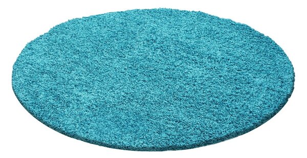 Tyrkysový kulatý koberec ø 80 cm Life – Ayyildiz Carpets
